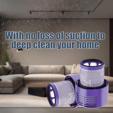 Etterfilter til Dyson V10 / SV12 støvsuger 2-pakning