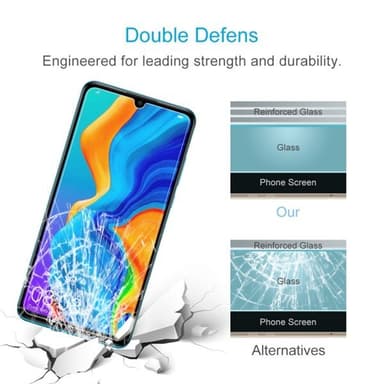 Herdet skjermbeskyttelse av glass til Huawei P30 Lite