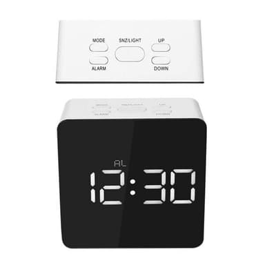 Digital LED Alarmklokke