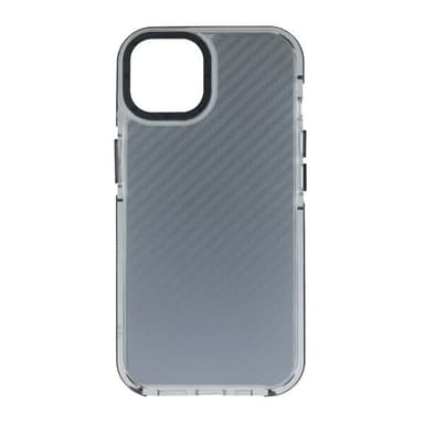 Svart etui til iPhone 16 Plus - karbonfiber