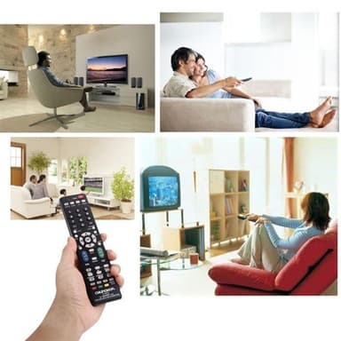 Universell fjernkontroll for Sharp LCD-, LED- og plasma-TV-er