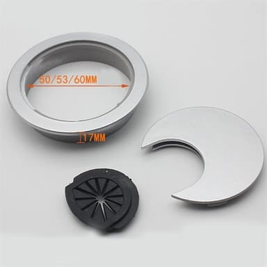Kabelgjennomføring for bord 60mm