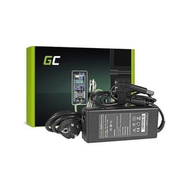 Green Cell lader / AC Adapter til HP 90W / 19V 4.74A / 7.4mm-5.0mm