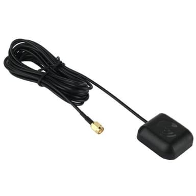 GPS-antenne aktiv - Magnetisk base - SMA hann
