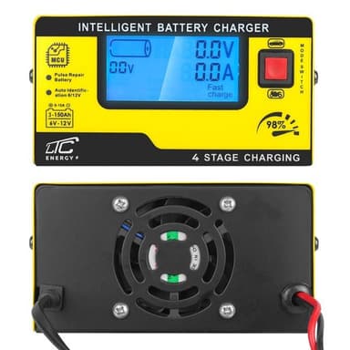 Batterilader LTC 6V/12V 15A til bil & motorsykkel