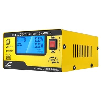 Batterilader LTC 6V/12V 15A til bil & motorsykkel
