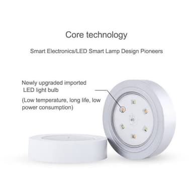 Dimmebar batteridrevet LED Spotlight