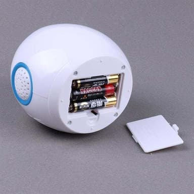 Stjerneprojektor med vekkerklokke og LED-lys