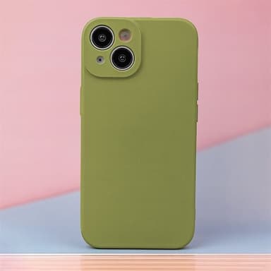 Silikonveske til iPhone 16 Pro Max - Oliven