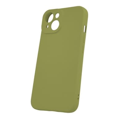 Silikonveske til iPhone 16 - Oliven
