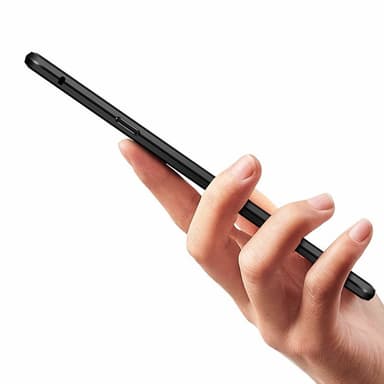 Samsung Galaxy S9 Plus-deksel med skjermbeskytter Svart