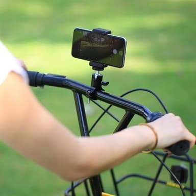 Universal mobilholder med kamerafeste / Selfiestick feste