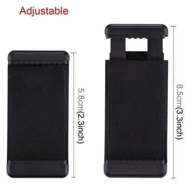 Universal mobilholder med kamerafeste / Selfiestick feste