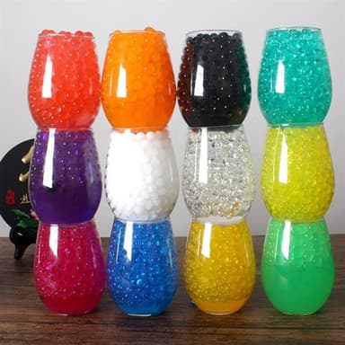 Vannperler 600-Pack - Rød farge