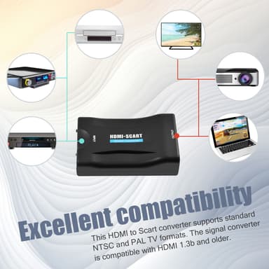 HDMI til SCART-omformer
