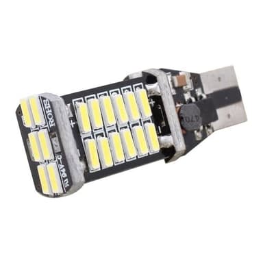 30 LED-diodelampe T15 / W16W 6W 6500K 900LM CANBUS