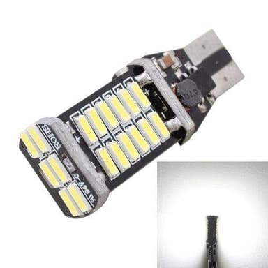 30 LED-diodelampe T15 / W16W 6W 6500K 900LM CANBUS