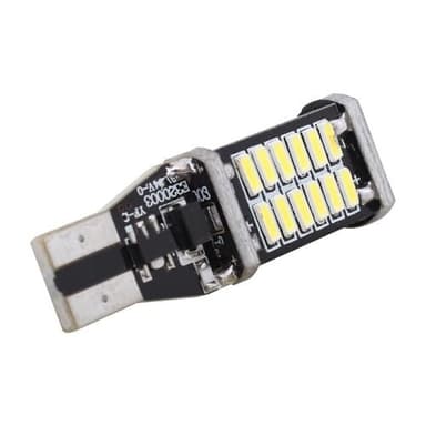 30 LED-diodelampe T15 / W16W 6W 6500K 900LM CANBUS
