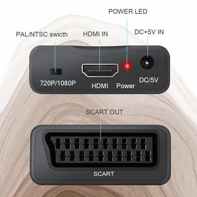 HDMI til SCART-omformer