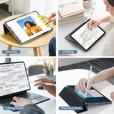 Active Stylus Pen for iPad 2018 eller nyere - Hvit
