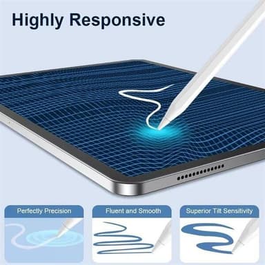 Active Stylus Pen for iPad 2018 eller nyere - Hvit