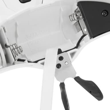 Forstørrelses-briller med 5 linser & LED-belysning