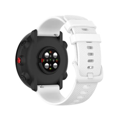 Klokkebånd kompatibel med Polar Ignite/Unite Silikon Hvit