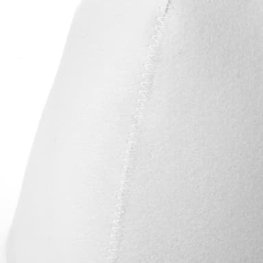 Badstuhatt laget av filtmateriale 2-pak Hvit