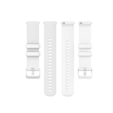 Klokkebånd kompatibel med Polar Ignite/Unite Silikon Hvit