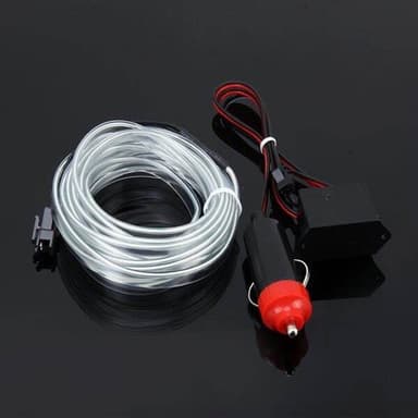 LED-belysning for bil - 4 m Iceblue