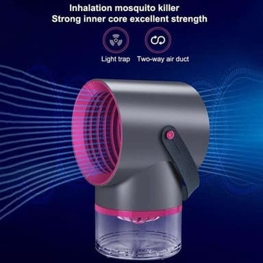 USB Myggfelle med UV-lys, hvit