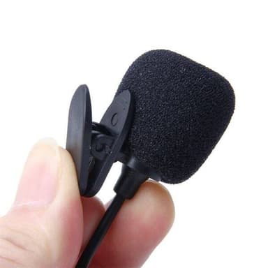Mikrofon med Clips til Mobiltelefon & Datamaskin
