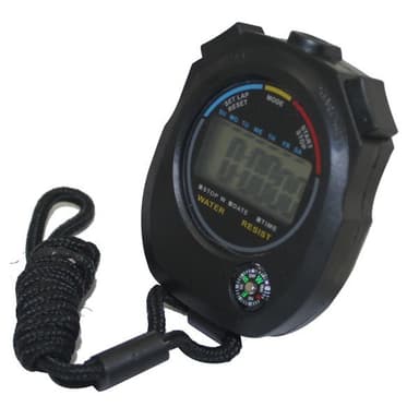 Timer/stoppeklokke med kompass