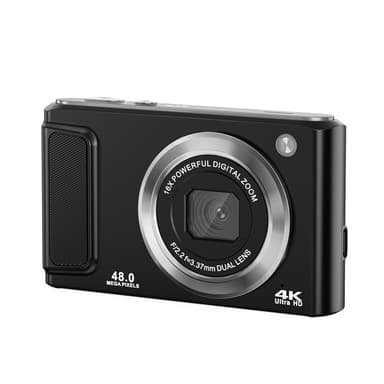 4K HD digitalkamera med stabilisering DC308 Sort
