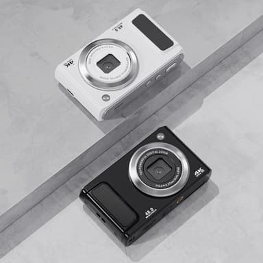 4K HD digitalkamera med stabilisering DC308 Sort