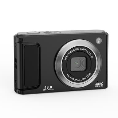 4K HD digitalkamera med stabilisering DC308 Sort