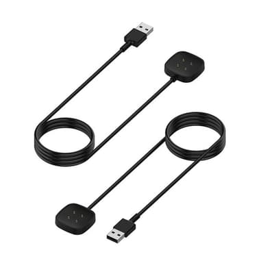 Ladekabel til Fitbit Versa 4 – 30 cm Rask og Sikker Lading