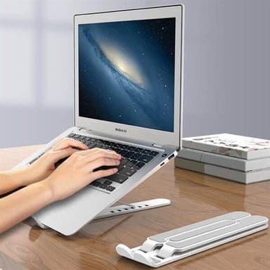 Foldbart stativ for laptop