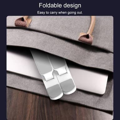 Foldbart stativ for laptop