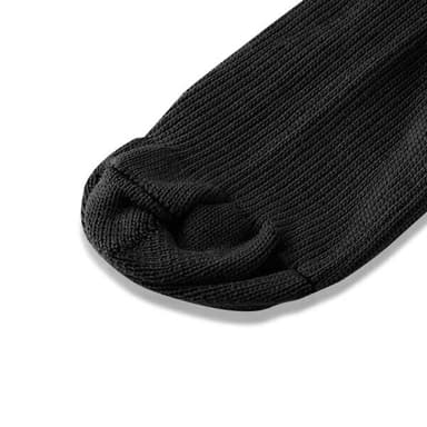 Støttestrømper av nylon størrelse L/XL - Svart
