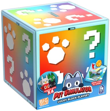 Play Poppy Playtime Pet Simulator X lekesett (Lucky Block,4-pakning)