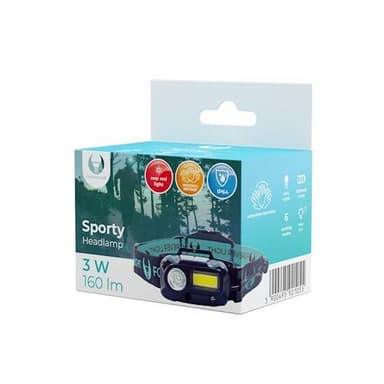 Forever Light LED-hodelykt Sporty XP-E 3W + COB 3W 160lm 1200mAh