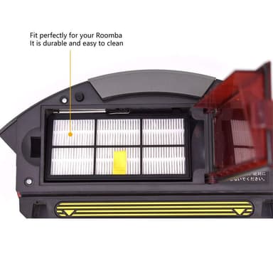 10-pakning støvsugerfiltre til iRobot Roomba 860/870/871/880/960/980