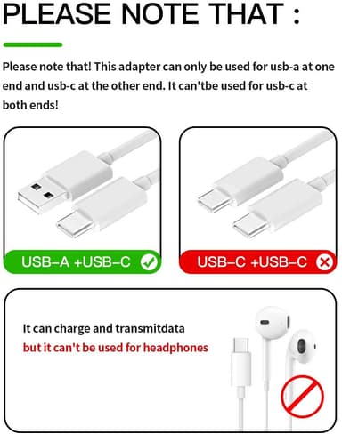NÖRDIC 2 i 1 adaptersett USB C til lynet Kvinne og Lightning HA til USB C Ho (non-MFI) Aluminium Space Grey