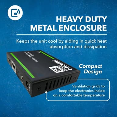 NÖRDIC 8K HDMI 2.1 ARC Extractor - SPDIF + 3,5 mm ekstraksjon, HDMI CEC Dolby Digital/DTS, Atmos, Dolby Vision, HDR10+
