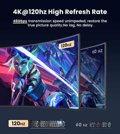 NÖRDIC 8K HDMI 2.1 Splitter 1 til 2 & Extractor Optical SPDIF & Stereo HDR EDID Dolby Atmos, True HD, Digital Plus, DTS-HD Master