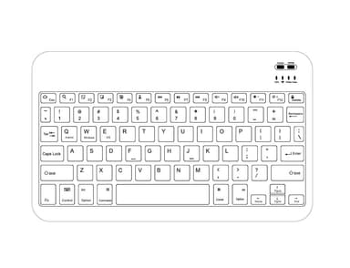 NÖRDIC Bluetooth 5.0-tastatur 78 taster IOS Android Windows US Layout