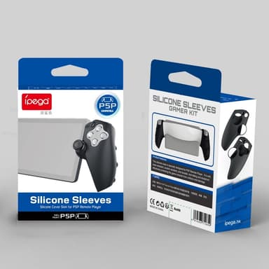 For Sony PSP Portal Beskyttelsesdeksel Silikondeksel Hud Svart