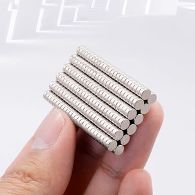 Neodymmagneter, små og kraftige, 50-pakning