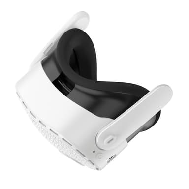 For Meta Quest 3S Beskyttelsesveske VR Hodesett Silikondeksel - Hvit